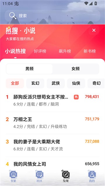 蘑菇小说app正式版