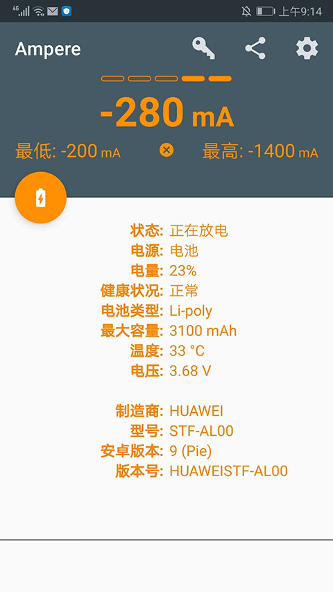 Ampere看充电多少图片1