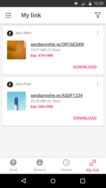 Send Anywhere中文版