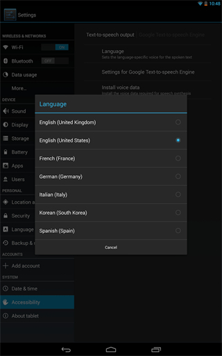 Google文字转语音引擎