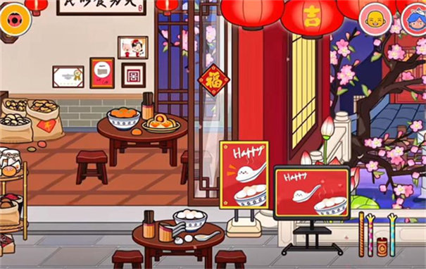 米加小镇世界新年小屋