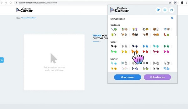 Custom Cursors
