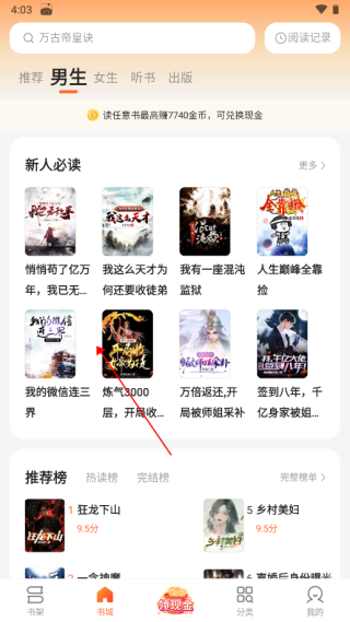 盛读小说赚钱