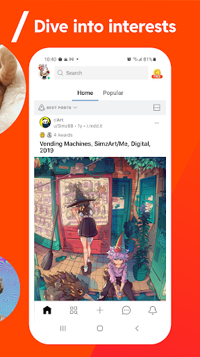 reddit app