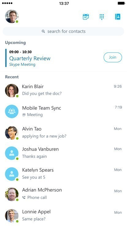 skype企业版