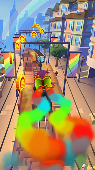 地铁跑酷全皮肤全滑板全背饰